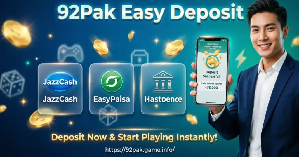 92Pak Deposit